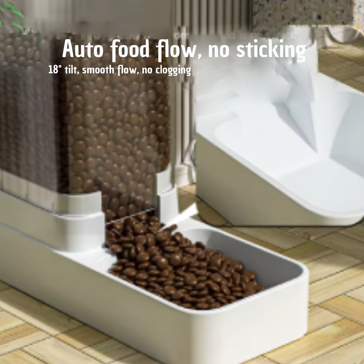 Nourriture automatique pour chat
