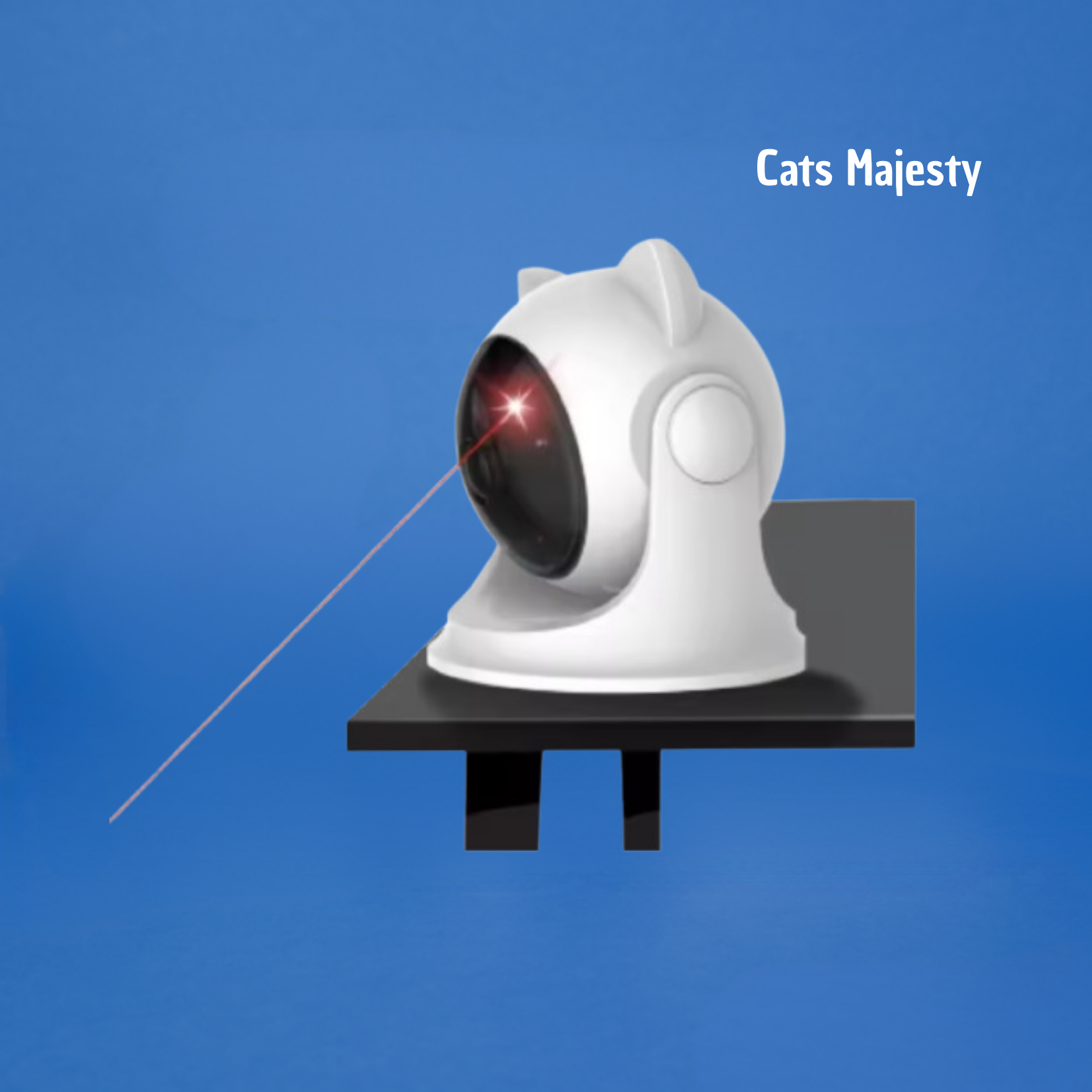 Jouet automatique pour chat. Laser rouge pour chat 